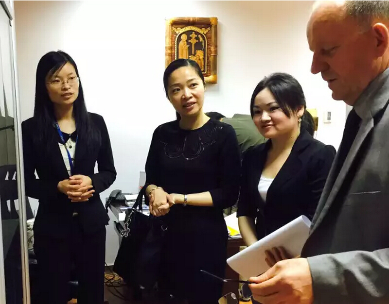 東方龍商務應邀走訪白俄羅斯駐滬領事館，洽談戰略合作