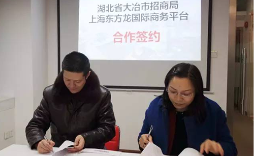 湖北省大冶市與東方龍商務(wù)達成委托招商引資合作,高效對接世界500強企業(yè)項目